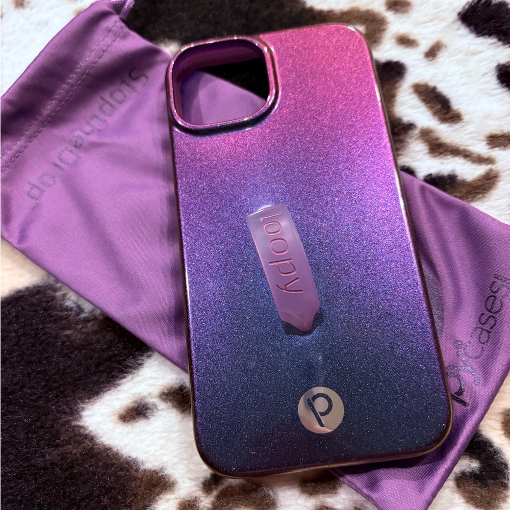 Loopy Case Purple Gradient iPhone 14 Case